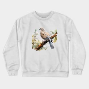 Collared Dove Crewneck Sweatshirt